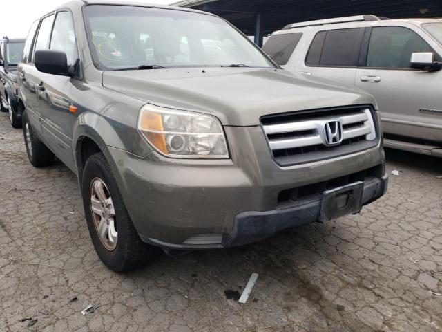 Photo 9 from auction – 2007 HONDA PILOT LX with VIN 5FNYF28177B006027