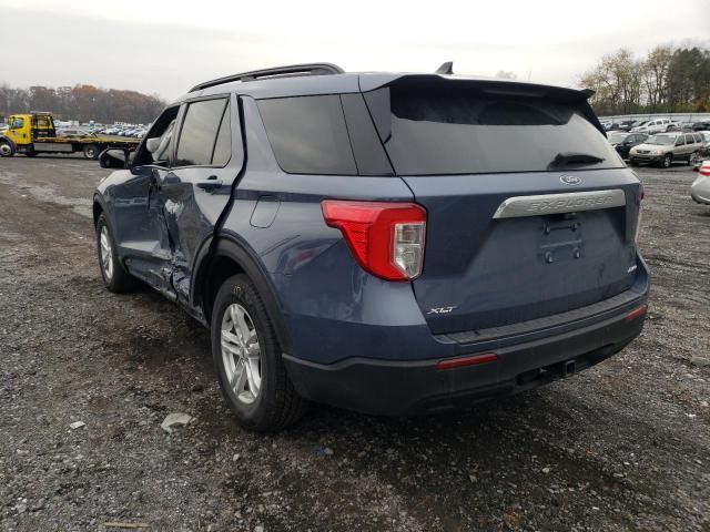 Photo 3 from auction – 2021 FORD EXPLORER X with VIN 1FMSK8DH4MGA51446