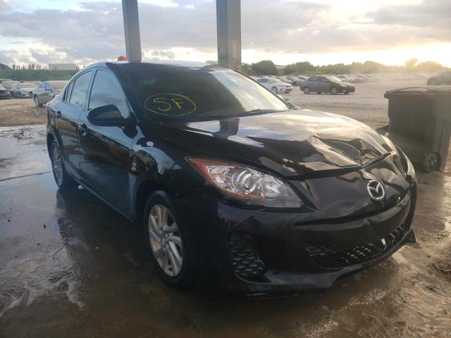 MAZDA 3 I 2012 مع رقم تعريف المركبة JM1BL1V7XC1572901 - صورة من المزاد