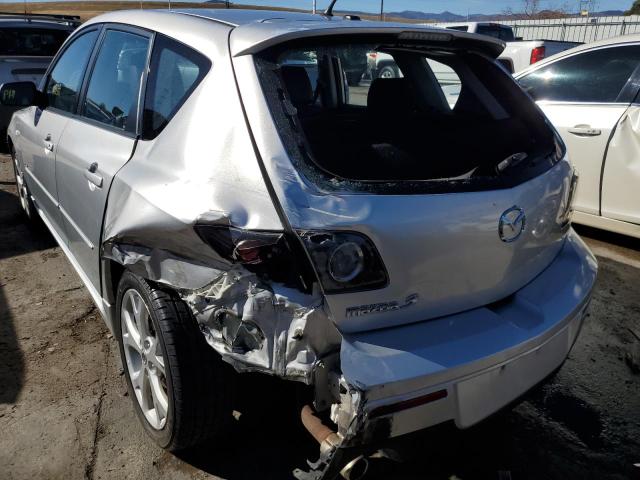 Photo 9 from auction – 2008 MAZDA 3 HATCHBAC with VIN JM1BK343X81820620