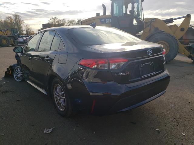 Photo 3 from auction – 2022 TOYOTA COROLLA LE with VIN JTDEAMDE1NJ037530