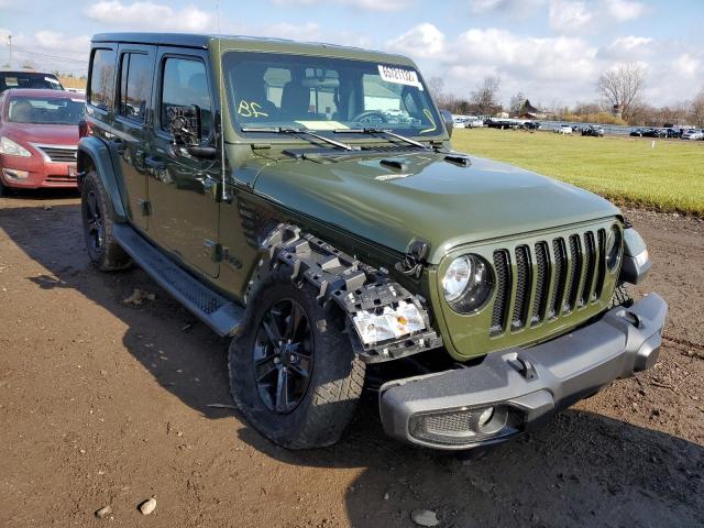 JEEP WRANGLER U 2021 with VIN 1C4HJXEN4MW749142 - Photo from auction