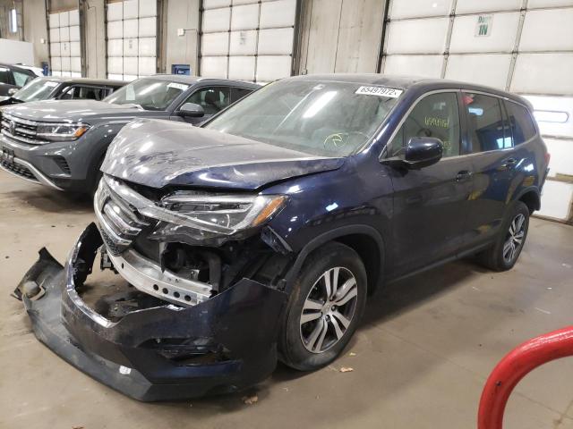 Photo 2 from auction – 2016 HONDA PILOT EXL with VIN 5FNYF6H69GB044104