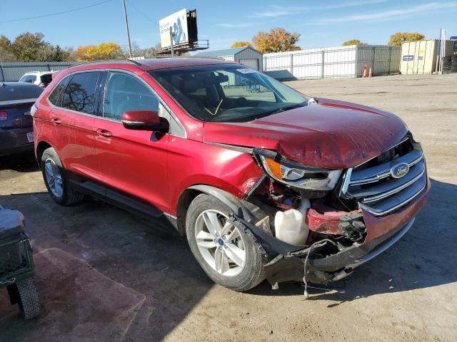 FORD EDGE SEL 2016 with VIN 2FMPK3J98GBB31284 - Photo from auction