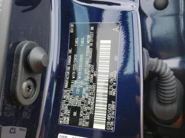 صورة رقم 10 من المزاد - 2020 LEXUS RX 350 مع VIN 2T2HZMDA8LC240891