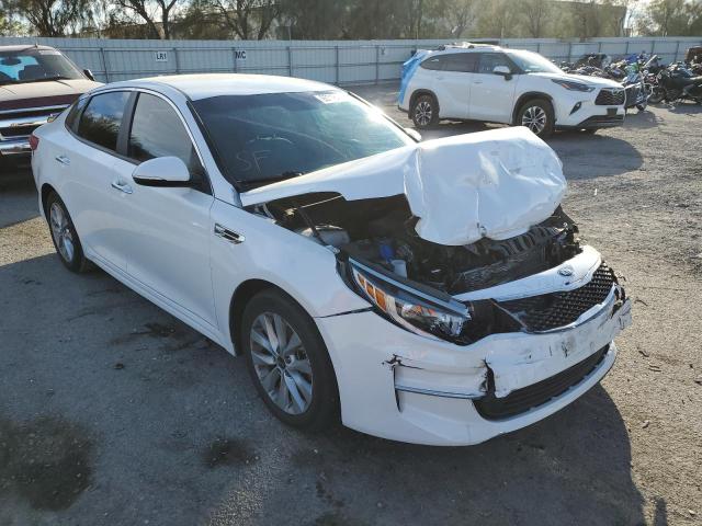 KIA OPTIMA LX 2018 with VIN 5XXGT4L36JG274516 - Photo from auction