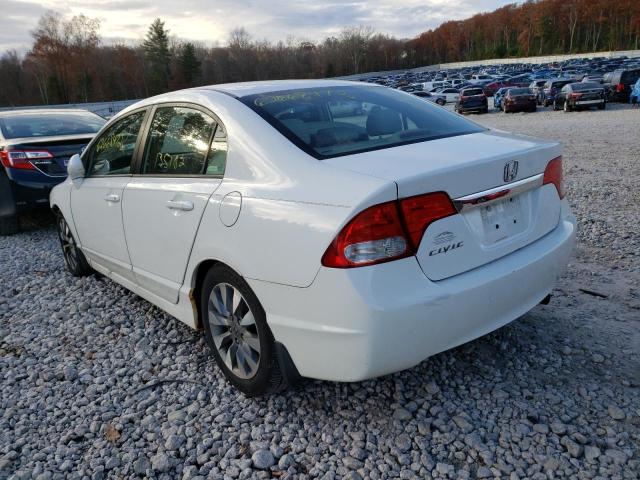 Photo 3 from auction – 2009 HONDA CIVIC EXL with VIN 19XFA16949E018475