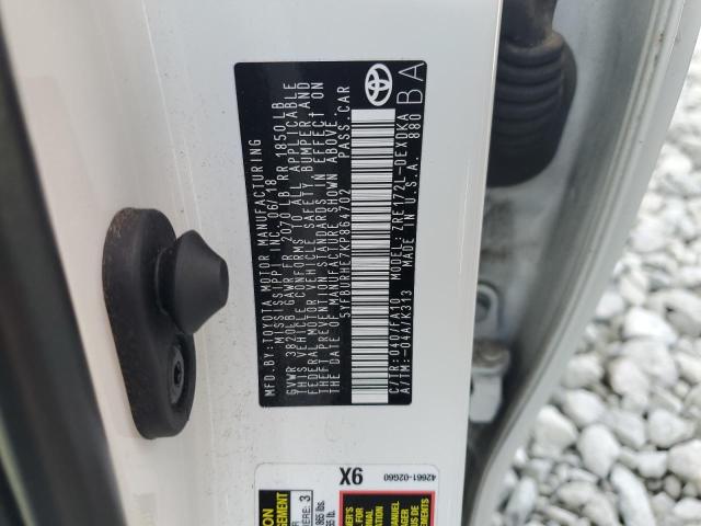 Photo 10 from auction – 2019 TOYOTA COROLLA L with VIN 5YFBURHE7KP864702