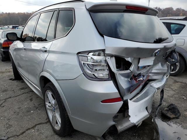 Photo 3 from auction – 2011 BMW X3 XDRIVE3 with VIN 5UXWX7C53BL732354