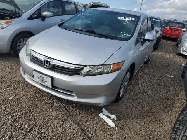 Photo 2 from auction – 2012 HONDA CIVIC LX with VIN 19XFB2F50CE042246