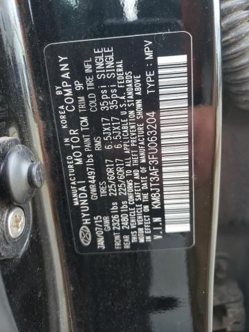 Photo 10 from auction – 2015 HYUNDAI TUCSON GLS with VIN KM8JT3AF3FU063204