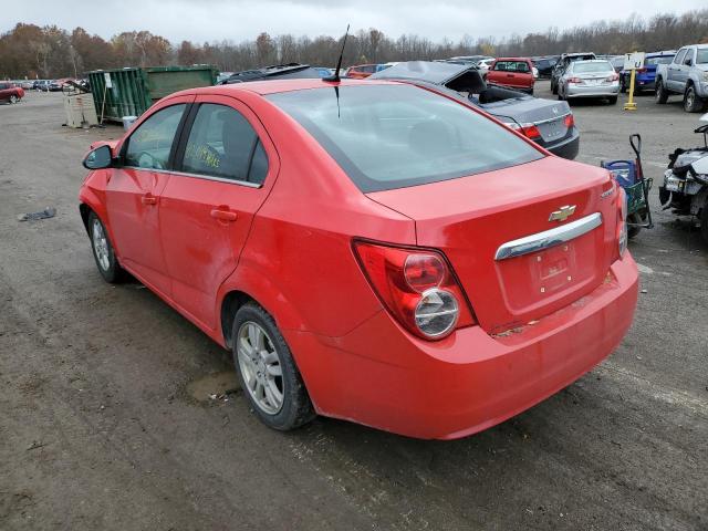 Photo 3 from auction – 2014 CHEVROLET SONIC LT with VIN 1G1JC5SG2E4211048