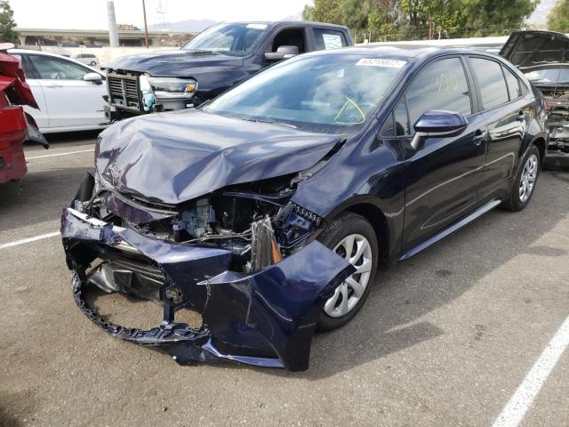 Photo 2 from auction – 2022 TOYOTA COROLLA LE with VIN 5YFEPMAE5NP360882