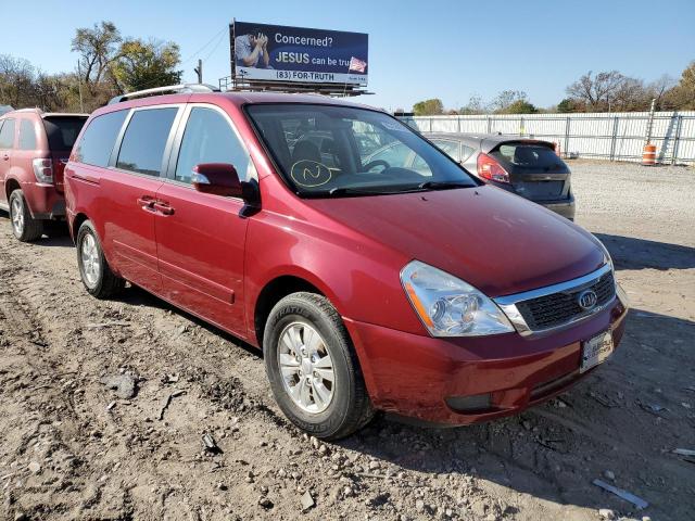 KIA SEDONA LX 2012 with VIN KNDMG4C77C6417100 - Photo from auction