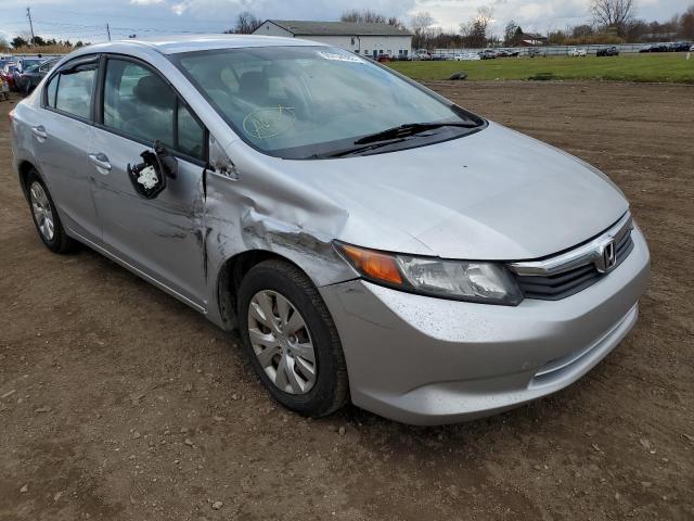 HONDA CIVIC LX 2012 with VIN 2HGFB2F56CH556088 - Photo from auction