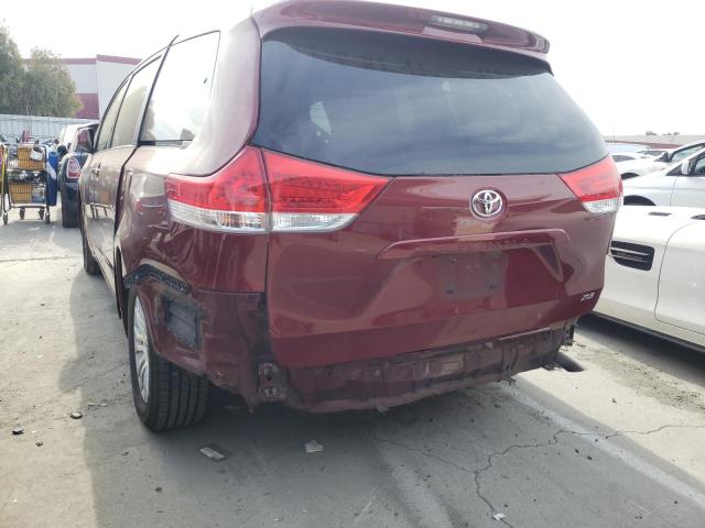 Photo 9 from auction – 2011 TOYOTA SIENNA XLE with VIN 5TDYK3DC3BS008743