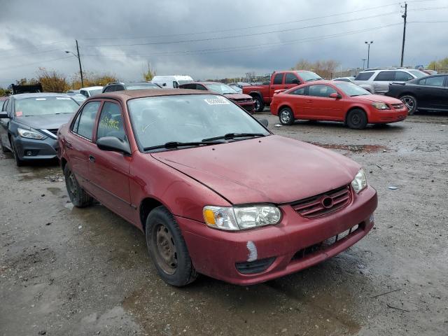 TOYOTA COROLLA CE 2002 with VIN 1NXBR12E12Z572439 - Photo from auction