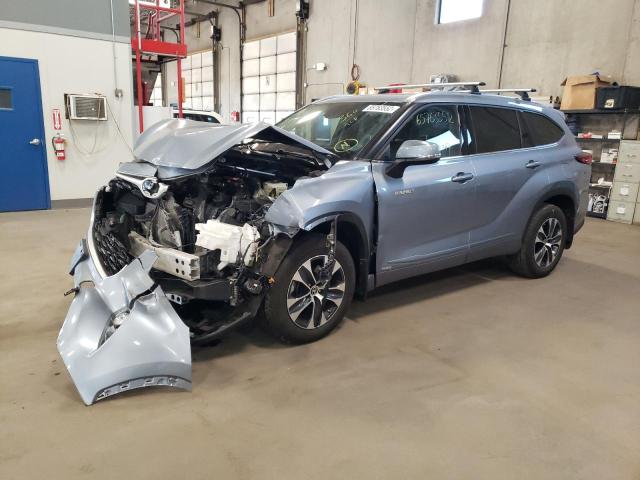 Photo 2 from auction – 2021 TOYOTA HIGHLANDER with VIN 5TDHBRCH2MS047021