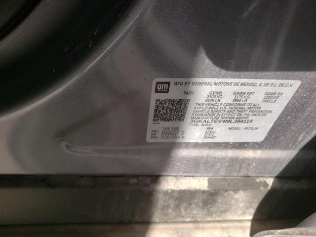 Photo 10 from auction – 2021 GMC TERRAIN SL with VIN 3GKALTEV4ML384119