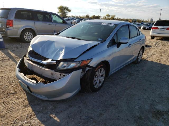 Photo 2 from auction – 2012 HONDA CIVIC LX with VIN 2HGFB2F59CH535140
