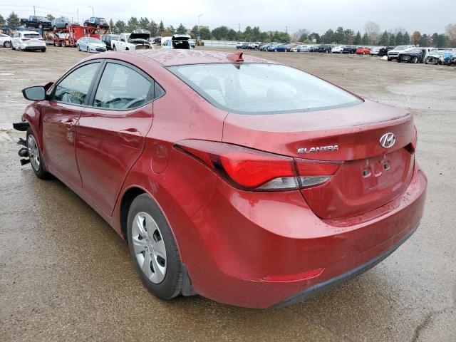 Photo 3 from auction – 2016 HYUNDAI ELANTRA SE with VIN 5NPDH4AE2GH679231