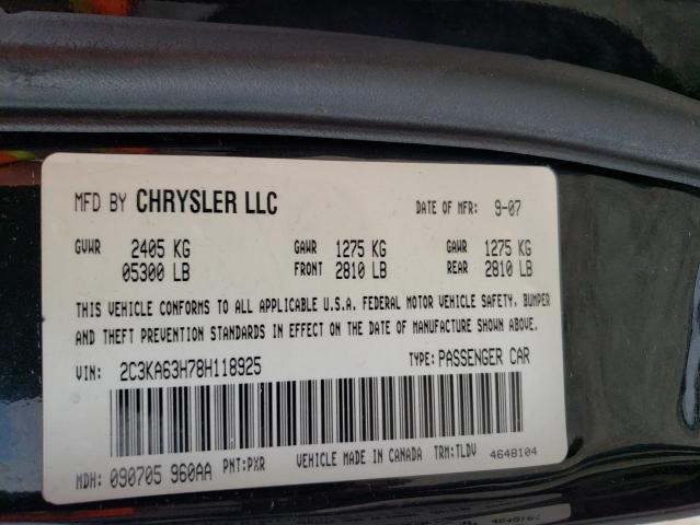 صورة رقم 10 من المزاد - 2008 CHRYSLER 300C مع VIN 2C3KA63H78H118925