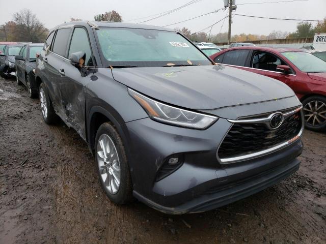 TOYOTA HIGHLANDER 2020 with VIN 5TDYZRAHXLS019237 - Photo from auction