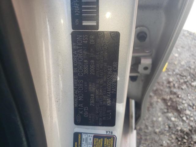 Photo 10 from auction – 2016 KIA FORTE LX with VIN KNAFK4A60G5521647