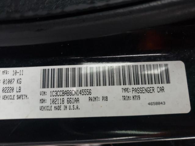 Photo 10 from auction – 2012 CHRYSLER 200 LX with VIN 1C3CCBAB8CN145556