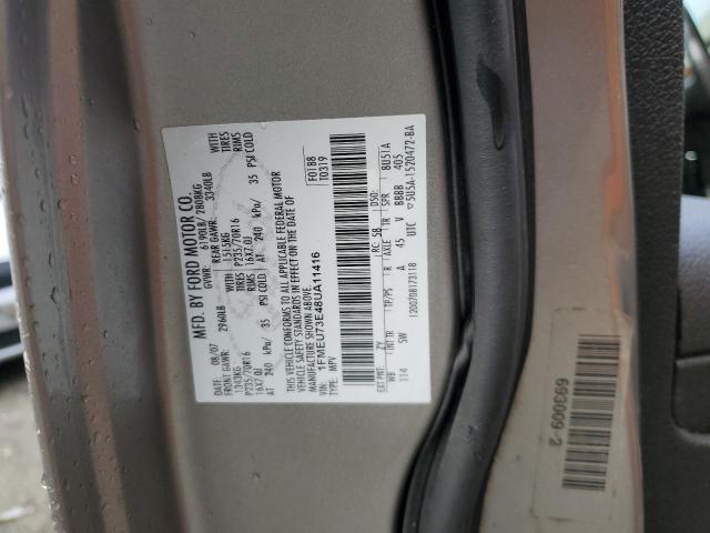 Photo 10 from auction – 2008 FORD EXPLORER X with VIN 1FMEU73E48UA11416