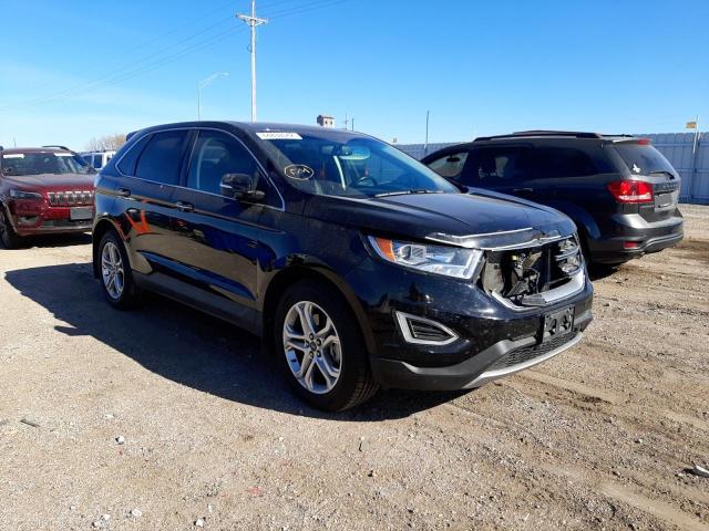 FORD EDGE TITAN 2017 with VIN 2FMPK4K95HBC03659 - Photo from auction