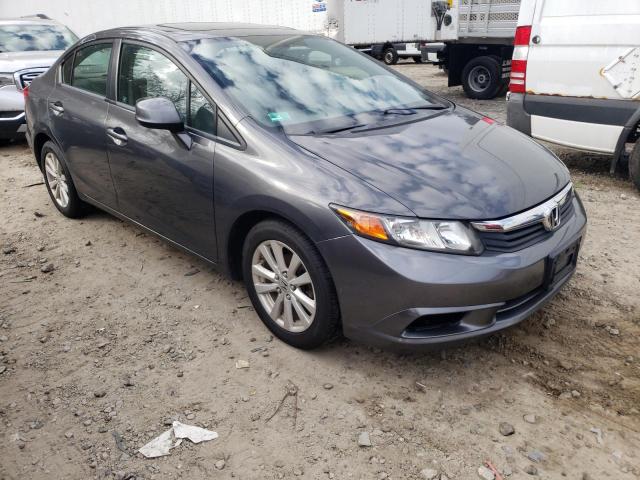HONDA CIVIC EX 2012 with VIN 2HGFB2F87CH554831 - Photo from auction