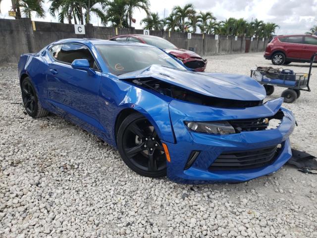 CHEVROLET CAMARO LT 2018 with VIN 1G1FB1RX7J0189962 - Photo from auction