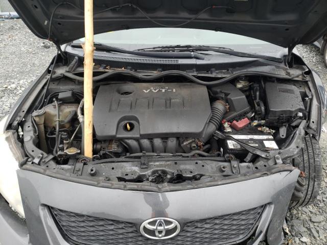 Photo 7 from auction – 2009 TOYOTA COROLLA BA with VIN 2T1BU40E39C125660