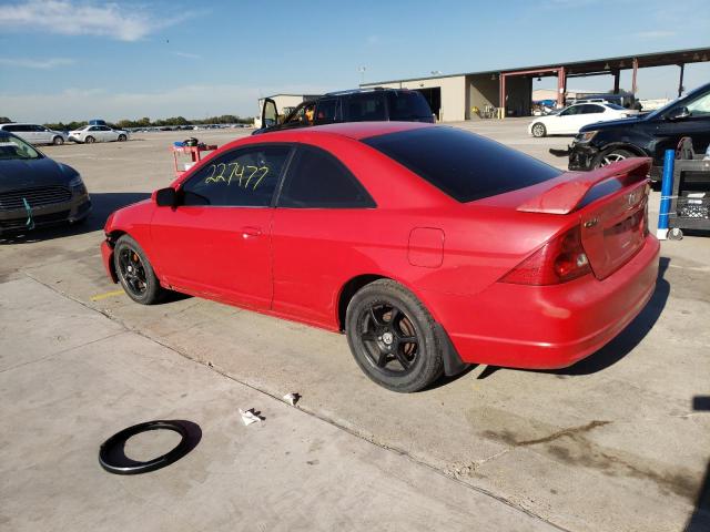 Photo 2 from auction – 2002 HONDA CIVIC EX with VIN 1HGEM229X2L004173