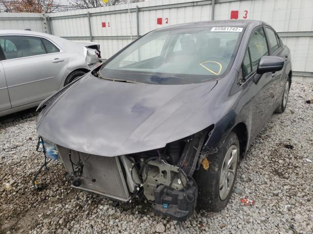 Photo 2 from auction – 2015 HONDA CIVIC LX with VIN 19XFB2F55FE112344