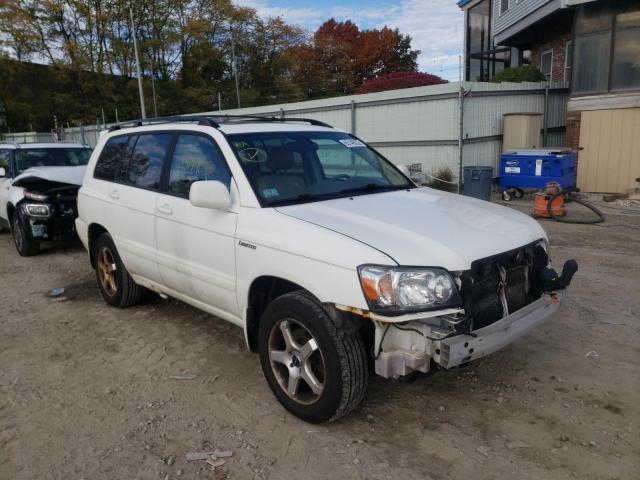 TOYOTA HIGHLANDER 2006 with VIN JTEEW21A060003475 - Photo from auction