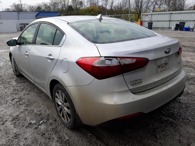 Photo 3 from auction – 2015 KIA FORTE EX with VIN KNAFX4A8XF5342663
