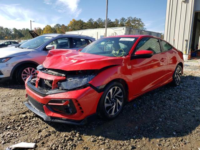 Photo 2 from auction – 2018 HONDA CIVIC LX with VIN 2HGFC4B00JH306989