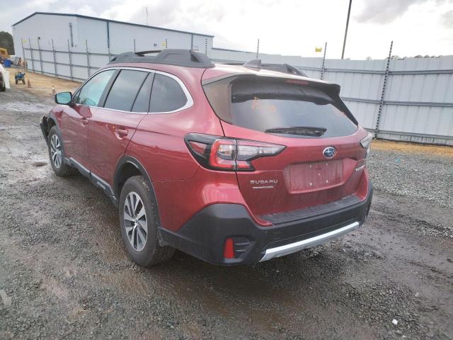 Photo 3 from auction – 2020 SUBARU OUTBACK PR with VIN 4S4BTACC2L3101048