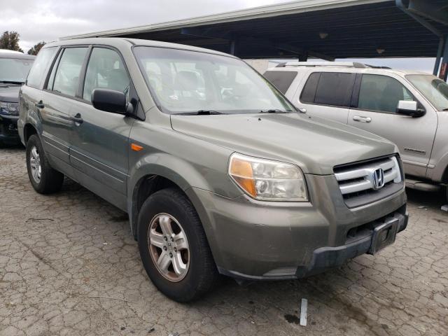 HONDA PILOT LX 2007 with VIN 5FNYF28177B006027 - Photo from auction