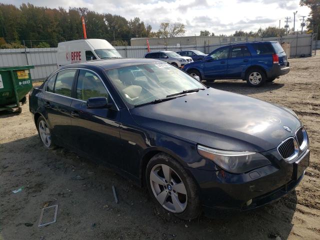 BMW 525 XI 2007 with VIN WBANF33597CS38951 - Photo from auction