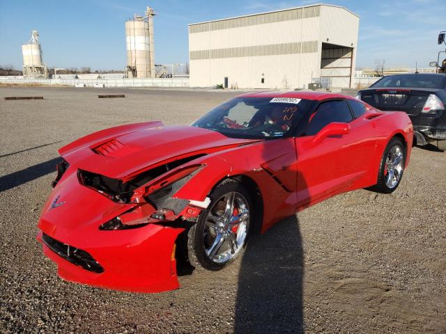 Photo 2 from auction – 2017 CHEVROLET CORVETTE S with VIN 1G1YD2D78H5109873
