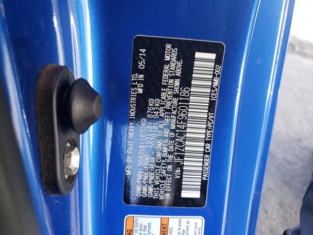 Photo 10 from auction – 2015 SUBARU BRZ 2.0 LI with VIN JF1ZCAC14F9601186
