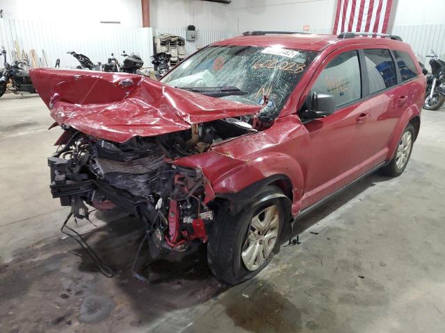Photo 2 from auction – 2017 DODGE JOURNEY SE with VIN 3C4PDCAB2HT602028