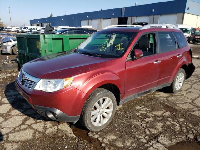 SUBARU FORESTER T 2012 with VIN JF2SHBGC9CH400563 - Photo from auction