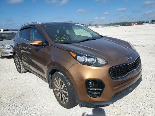 KIA SPORTAGE E 2017 with VIN KNDPN3ACXH7191178 - Photo from auction
