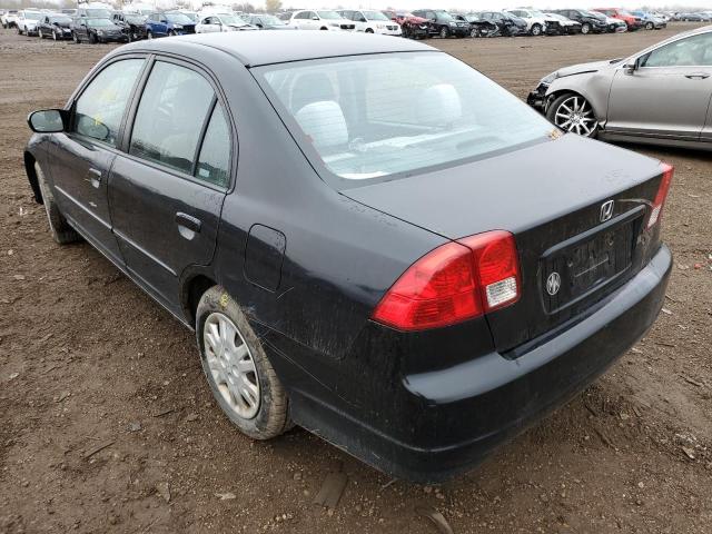Photo 3 from auction – 2005 HONDA CIVIC LX with VIN 2HGES16585H566727
