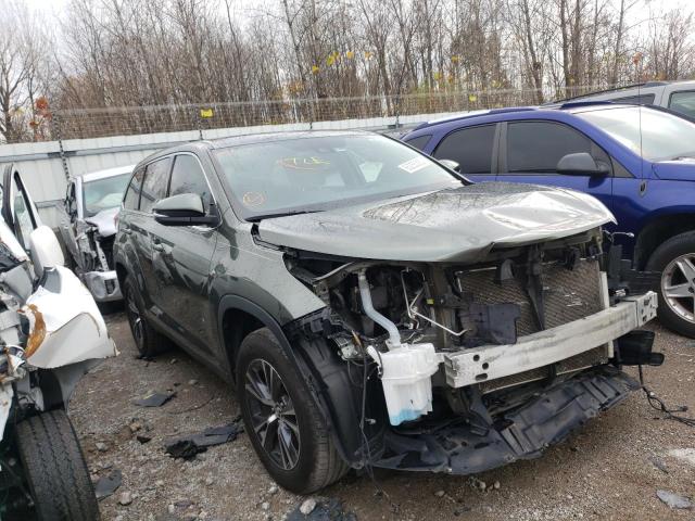 Photo 1 from auction – 2019 TOYOTA HIGHLANDER with VIN 5TDZARFH8KS047914
