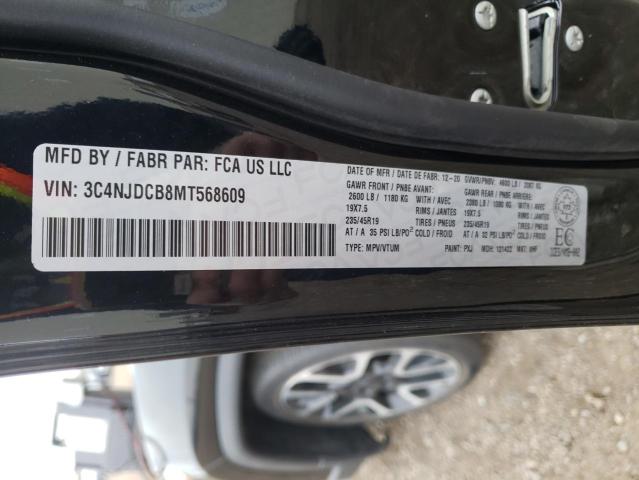 Photo 10 from auction – 2021 JEEP COMPASS LI with VIN 3C4NJDCB8MT568609